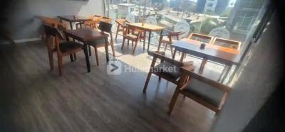 cafe table and chairs