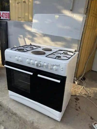 electric and cylinder gaz oven