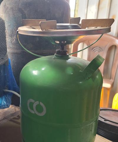 Butane cylinder gas