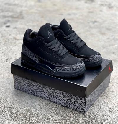 Jordan 3 Black Cat