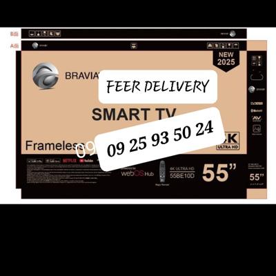SONY BRAVIA 55INCH TV SMART 4K ANDROID NEW 20 25 MODEL QLED