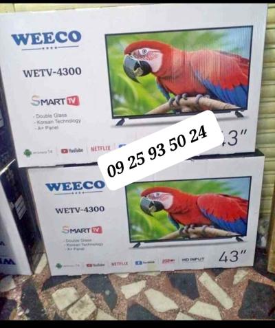 WEECO 43INCH TV SMART 4K ANDROID