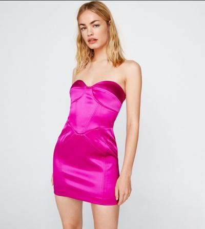 Fuchsia occasion Dress