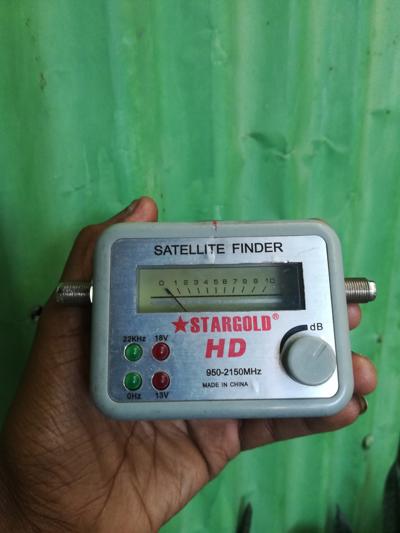 stargold dish finder ኦርጅናሉ ነው ከገቢያ የጠፋ በቀላሉ ዲሽ ሲበላሽ በቤቶ ለማስተካከል ይጠቅማል