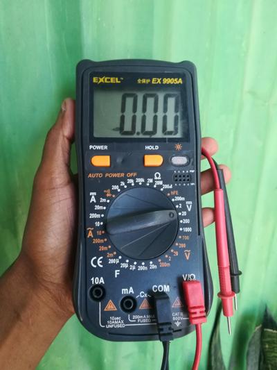 original excel ex9905 multimeter የመጀመሪው ምርት ኦርጅናሉ ነው ሁሉነገሩ ይሰራል