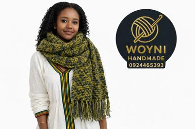 Handmade scarf/crochet scarves