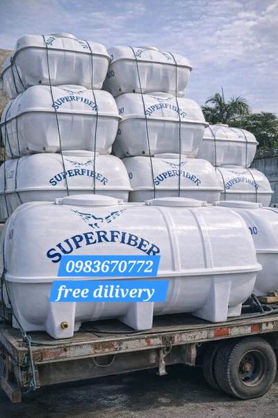 Super fiberglass water tanker