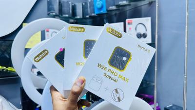 W26 Pro Max Smartwatch + Free AirPods