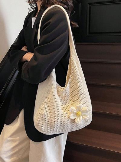 ኪሮሽ | Crochet tote mesh bag